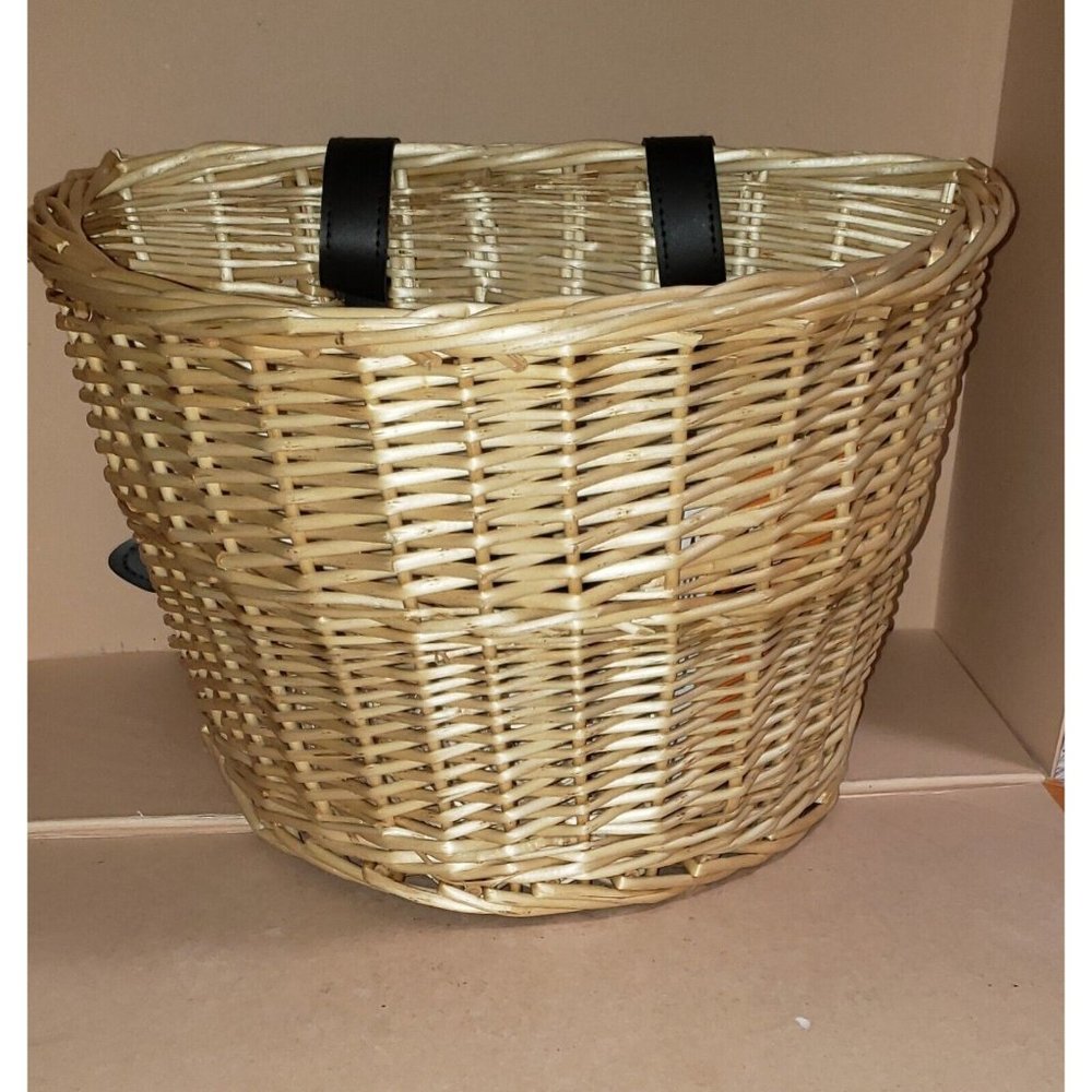 Sunlite Classic Willow Basket Natural Willow 14x10x8.5`NWT!!